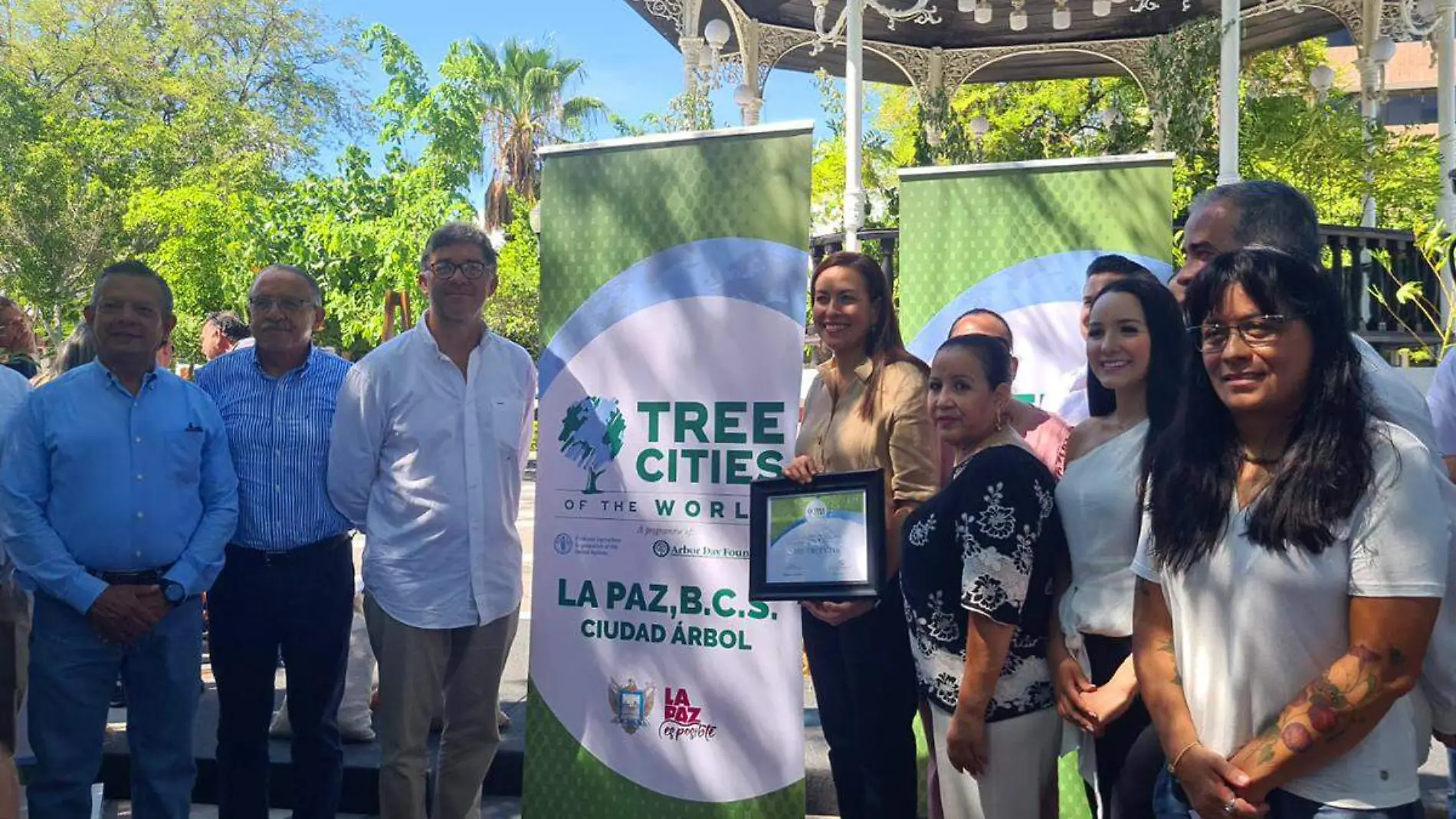 La Paz nombra ciudad de arboles